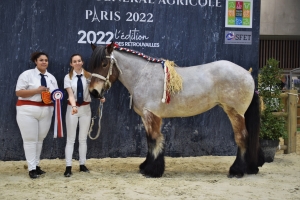 Inssie de la Source - 6ème place CGA juments - Cassandre DEHEUL (Thumeries 59)