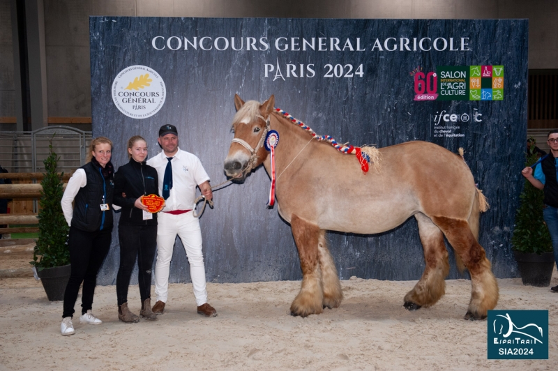 KADENCE DE DOURLERS

1er prix

Finale Jument CGA 2024

(Cyril CONTESSE à St Aubin-59)