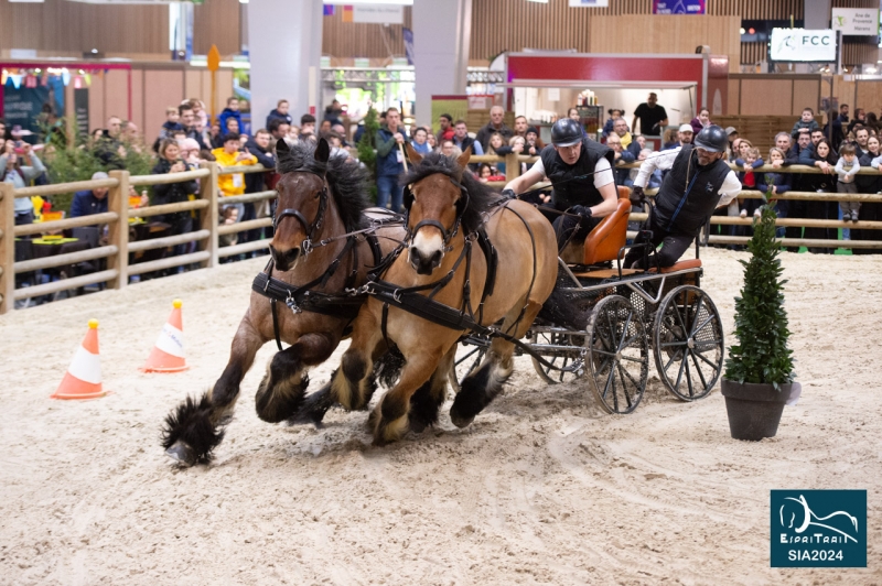 JADE DE MORMAL et HIRONDELLE DU MARAIS, menées Cyril CANONNE (Flinez Lez Râches-59)
10ème de l'épreuve de marathon
Trophée d'utilisation Inter-Races