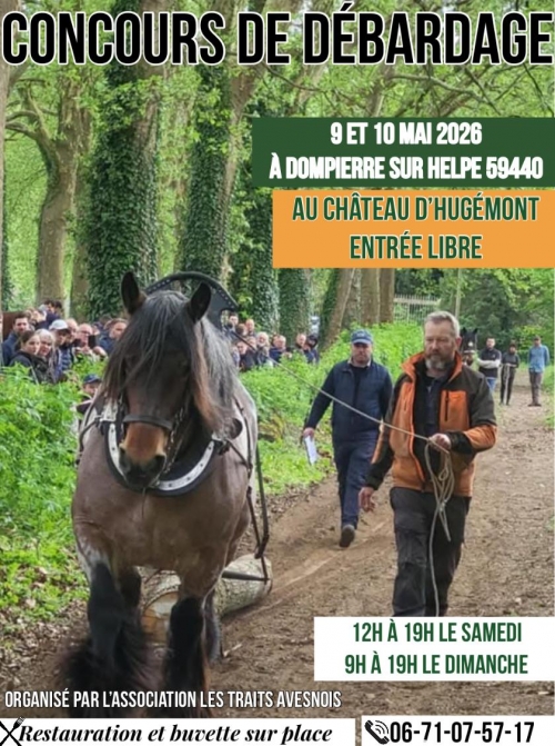 Concours de débardage à Dompierre-Sur-Helpe (59)